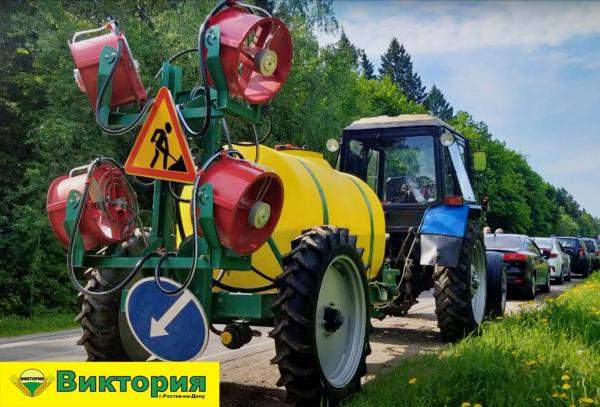 Опрыскиватель прицепной Турбинный Универсальный ОПС 2000-4