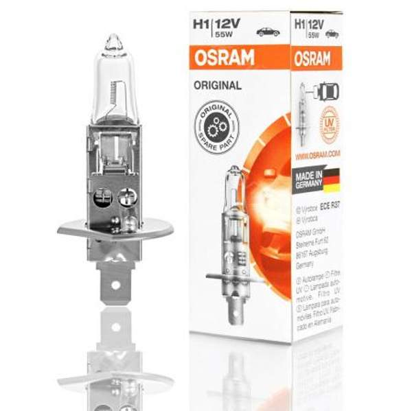 OSRAM лампа ORIGINAL LINE 12 V H1 55W картон 1шт)