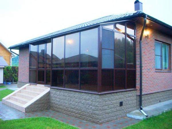 Остекление террасы