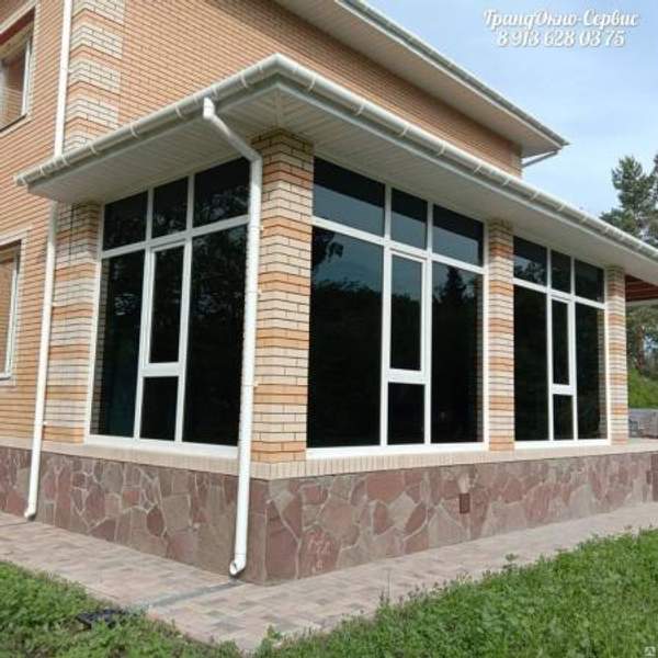 Остекление веранды, террасы.