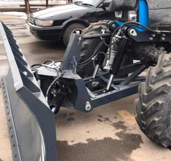 Отвал бульдозерный гидроповоротный ОБН-82У