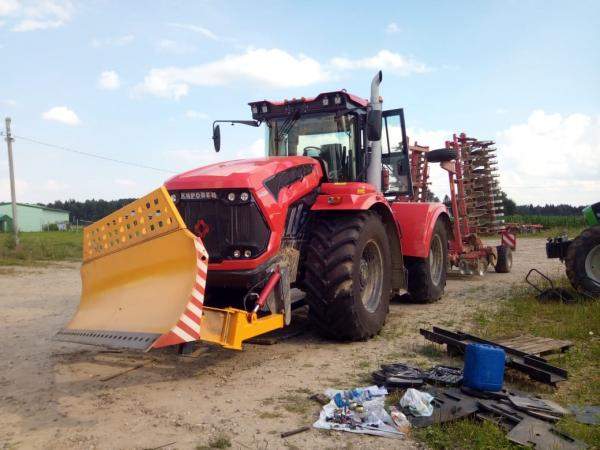 Отвал для тракторов Кировец К744Р2 НБО-04 снегоуборочный, бульдозерный