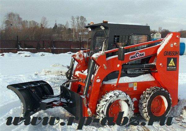 Отвал гидравлический WeCan - сменное навесное оборудование