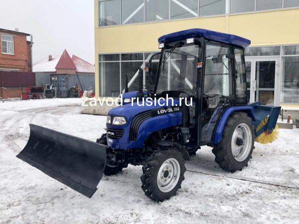 Отвал коммунальный 1.8 м для тракторов Lovol TE-244, ТЕ-354 с 1-контурным распределителем