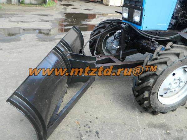 Отвал коммунальный гидроповоротный МТЗ-82.1 ОС-2,4-01
