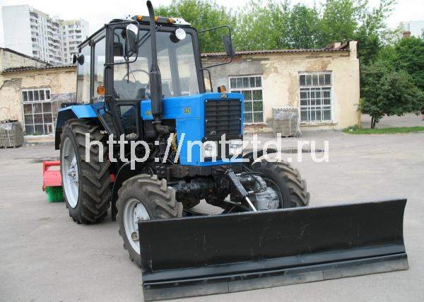 Отвал коммунальный гидроповоротный МТЗ-82.1 ОС-2,5-04 (2,5 метра)