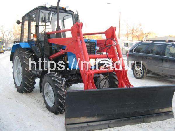 Отвал коммунальный сменый механический 2,4 метра на ПФН-09М (ПФН-252)