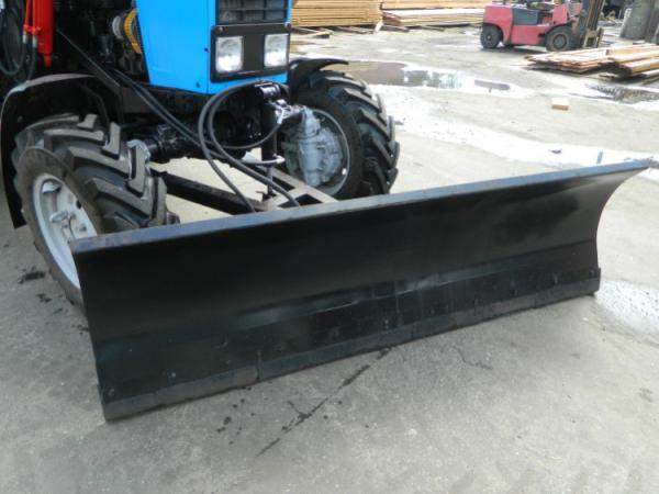 Отвал МТЗ механический гидравлический коммунальный