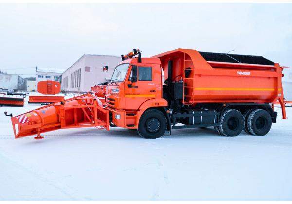 Отвал снегоуборочный для установки на автомобиль КАМАЗ