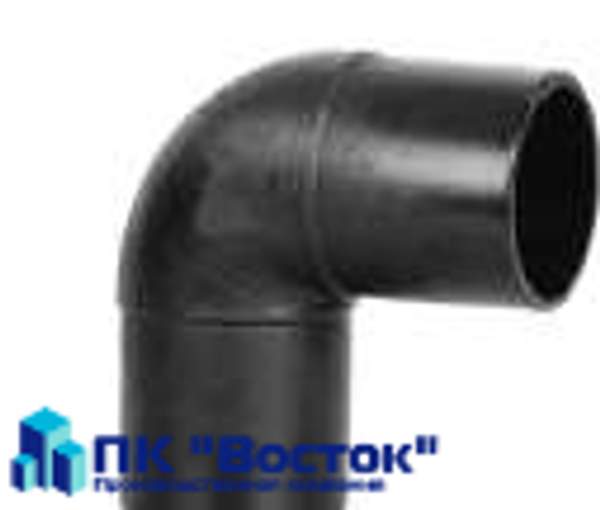 Отвод 90 пнд SDR 17 Ду 225 мм литой вода