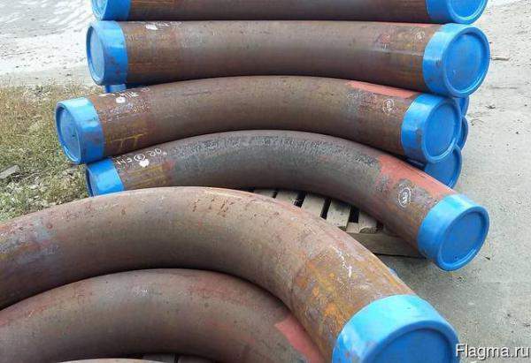 Отвод гнутый 60 159х4,5-500-100-100 ОСТ 36-42-81