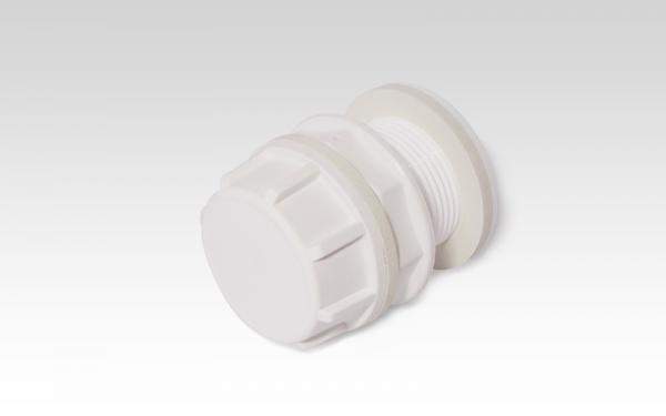 Отвод из бака 1/2″ (пластик) в сборе