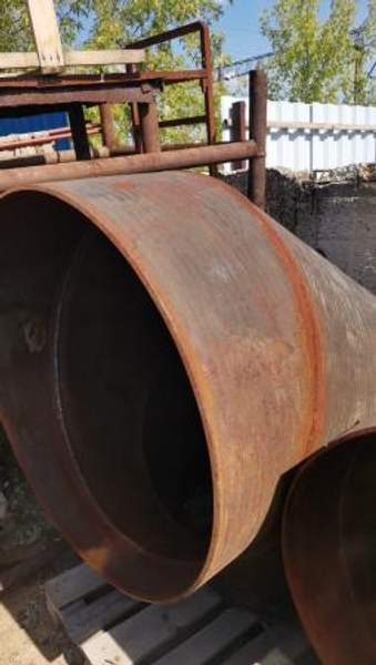 Отвод стальной 1020мм- 90градусов