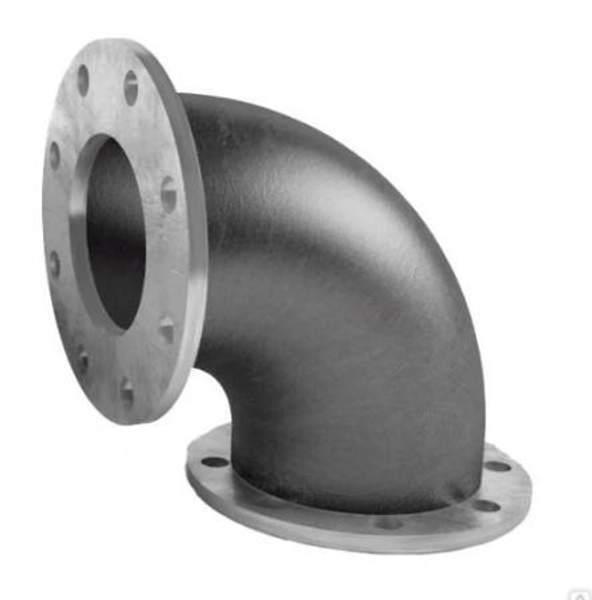 Отвод стальной фланцевый (угол фланцевый)