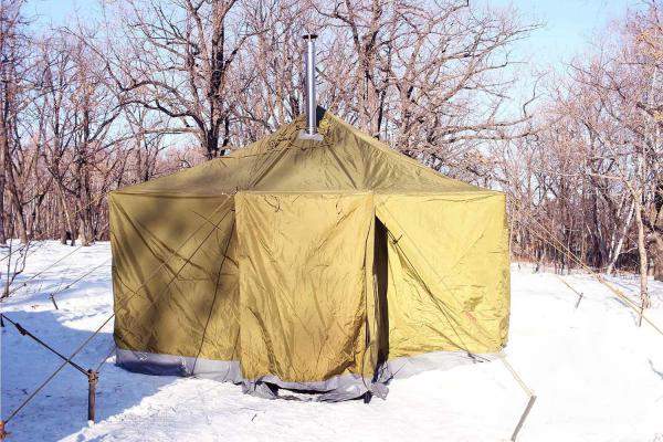 Палатка бескаркасная ПБ-8М2 (вместимость 16 чел)