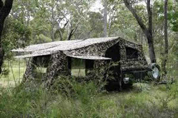 Палатка из ПВХ камуфляж