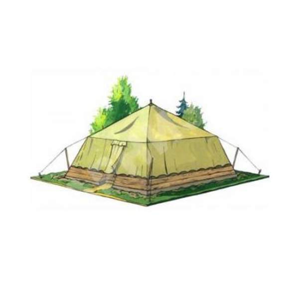Палатка лагерная солдатская