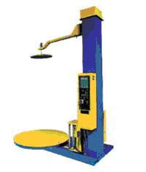 Палетоупаковщик - автомат обмотки стрейч-пленкой грузов на палете,