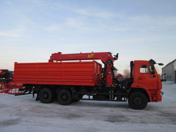 PALFINGER INMAN IM150N на шасси 65115-3094-48 с 2-х сторонней разгрузкой+верхний пост