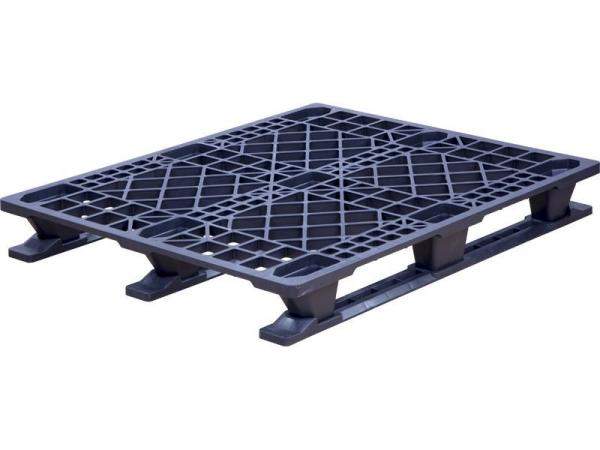Паллет 1200х1000х130 мм (перфорированный на 3- полозьях) DP 1210 PE (Q4)