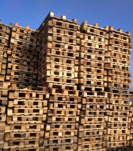 Паллеты,поддоны деревянные бу, европоддоны -Оптом