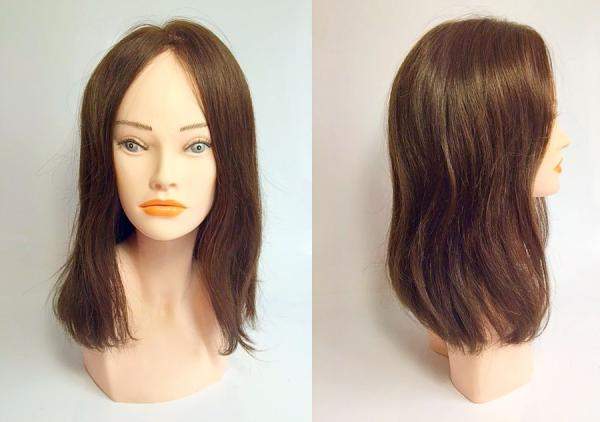 Парик 100% натуральный без челки CR-001 Mono