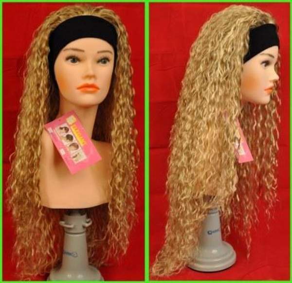 Парик искусственный на повязке Wave image