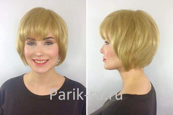 Парик из натуральных волос 909