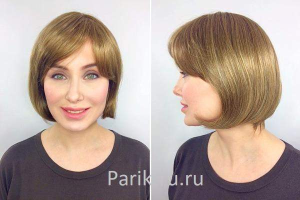 Парик из натуральных волос НМ 157. Цена 11900 руб.