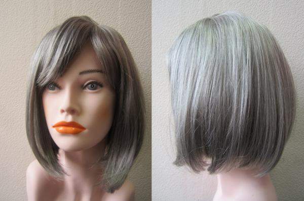 Парики искусственные седые е 9138