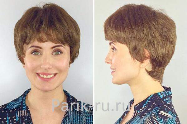 Парики из натуральных волос недорого 163