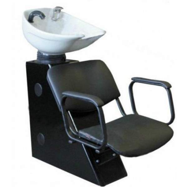 Парикмахерская мойка Елена с креслом Контакт (средняя раковина)