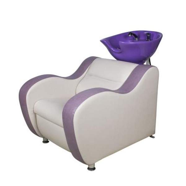 Парикмахерская мойка МД-124 с раковиной из литьевого мрамора