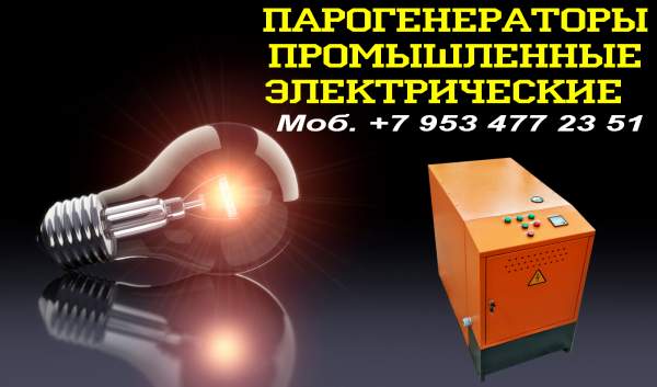 Парогенератор промышленный электрический