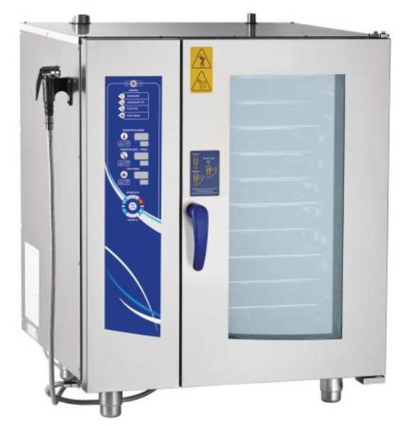 Пароконвектомат ПКА10-1/1ВМ2. Пароконвектомат для столовой,кафе и ресторана.