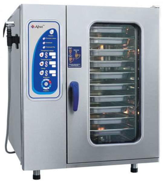 Пароконвектомат ПКА 10-1/1ВМ2. Пароконвектомат ПКА10-1/1ВМ. Пароконвектомат для столовой, кафе, ресторана.