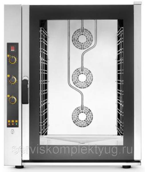 Пароконвектомат TECNOEKA EVOLUTION EKF 1016 UD с универсальными