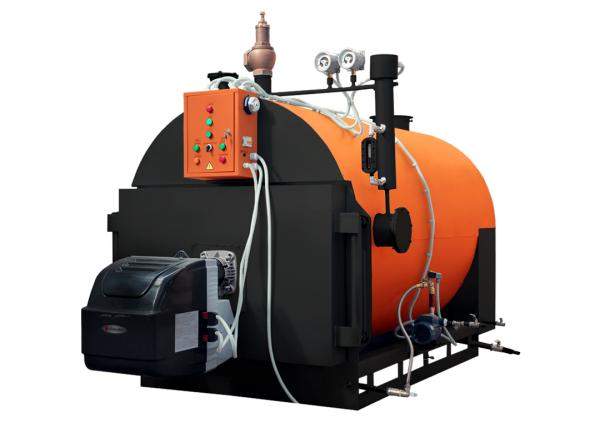 Паровой котел низкого давления (темп. пара- 115C) ПАР-0,2-0,07 (200 кг пара в час) газ/дизель