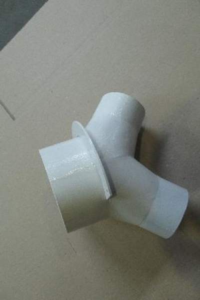 Патрубок 80мм аспирационной системы с двумя входными каналами для FL4000