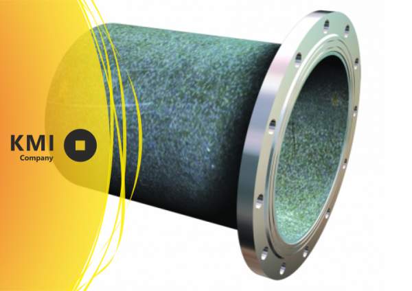 Патрубок чугунный фланец гладкий конец L= 350 мм ПФГ 300 ГОСТ ISO 2531