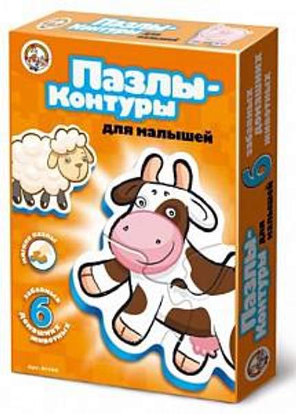 Пазл-контур Домашние животные