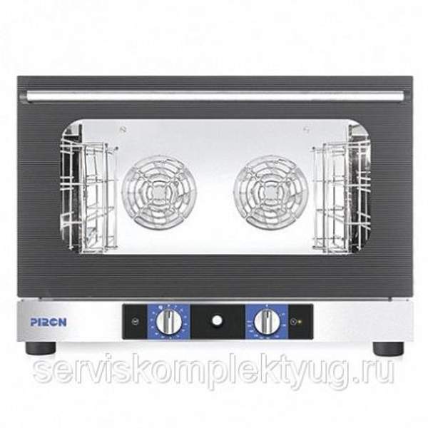 Печь конвекционная PIRON PF7504 (4 GN1/1 или 600х400, 6,3кВт, увлаж.750x690x535)