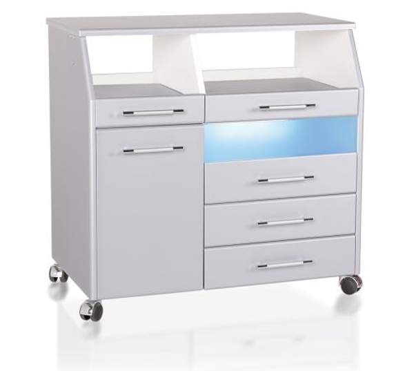 Педикюрный шкаф с тумбой и УФО-блоком "Смарт-3"