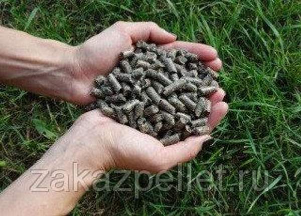 Пеллета из лузги подсолнечника со склада в Москве