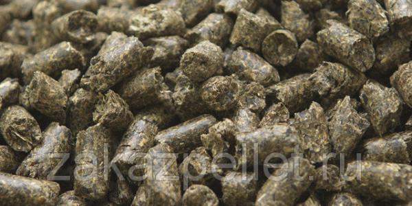 Пеллеты из лузги подсолнечника