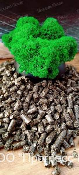 Пеллеты топливные из лузги