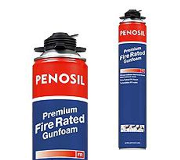 Пена монтажная огнестойкая профессиональная PENOSIL Premium Gunfoam Fire Rated