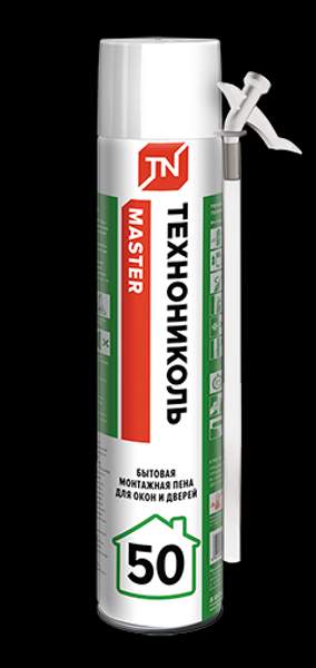 Пена монтажная ТЕХНОНИКОЛЬ MASTER 50 бытовая