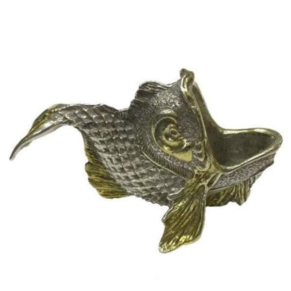 Пепельница "Золотая рыбка" по модели Фаберже. Копия