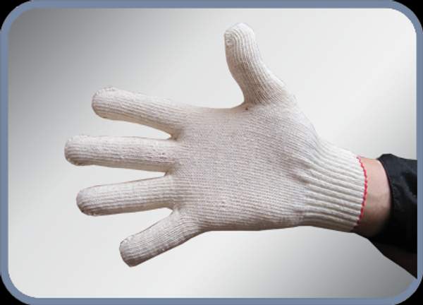 Перчатки ХБ с ПВХ 4/10